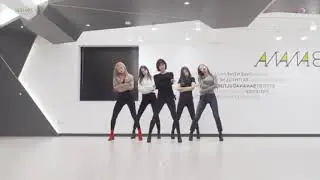 [Mirrored] [EXID(이엑스아이디)] 알러뷰 안무 영상 ('I LOVE YOU' Dance Practice)
