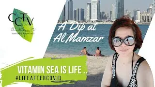 AL MAMZAR BEACH Dubai...Here we come...#lifeaftercovid 🌽🍒🍏🌻💖🌻🥰