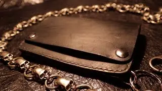［レザークラフト］Making a Handmade Small Wallet