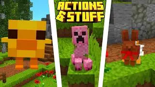 Every Name Tag Trick in Actions & Stuff (Minecraft Bedrock)