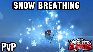 I DEFEATED BOSSES WITH SNOW BREATHING... [ Project Slayers ]