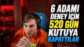 RRAENEE - Bentropi 6 adamı deney için 520 gün kutuya kapattılar izliyor 
