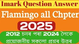 2025 Flamingo 1mark question Answer// all chapter question Answer// very short question Answer/prose