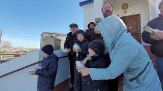 07.04.22 Благовещение. Выпуск птиц на волю