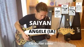 SAIYAN - Angele IA (GAZO) - Cover guitare (avec accords)