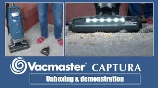 Vacmaster Captura Pet Vacuum Cleaner Unboxing & Demonstration