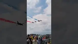 "Русь" проход над аэродромом Мочище