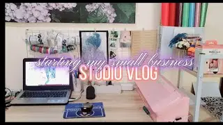 Snippets Video of my small business| Studio Vlog