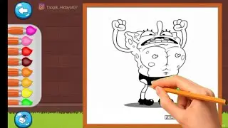 Learn Colors For Children With Spongebob