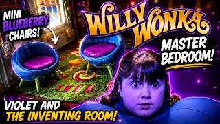 Blueberry Chairs for a Wonka Inspired Miniature Bedroom