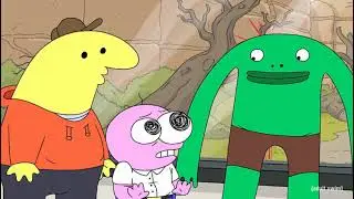 Smiling Friends : Can I Pull your hair?