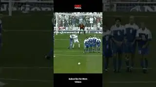 David Beckham Master of Free Kick 😮
