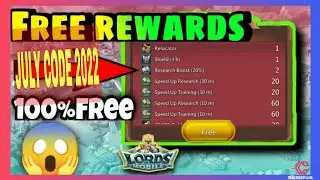 Lords Mobile New Redemption code|New Redeem Code July 2022