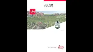 -Leica TS16 Total Station User Manual - لايكا  TS 16