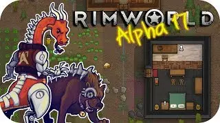 Rimworld Alpha 17 - 2. Raiders & Romance - Let's Play Rimworld Gameplay