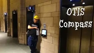 Otis Compass PLUS elevators @ The Cathedral of Learning Pittsburgh PA (former Westinghouse)