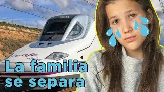 LA FAMILIA SE SEPARA | VLOG | ME VOY A MADRID | Daniela Golubeva