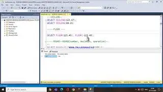 70.MATHEMATICAL FUNCTIONS - ABS,CEILING,FLOOR,ROUND IN SQL