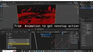 Blender 3d tutorial - How to trim and cycle Imported video as plane