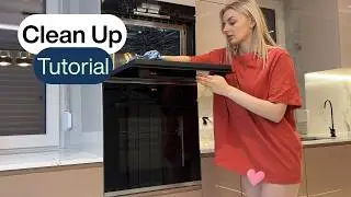 [4K] Gentle Oven Cleaning | Calm ASMR with Queen Clean