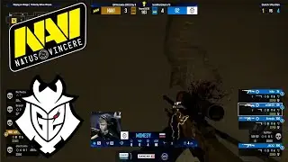 NAVI против G2 l MIRAGE l IEM Katowice 2022
