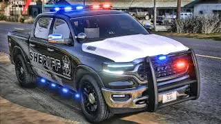 Playing GTA 5 As A POLICE OFFICER Sheriff Patrol| GTA 5 Lspdfr Mod| 