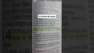 A história de Jesus #jesus