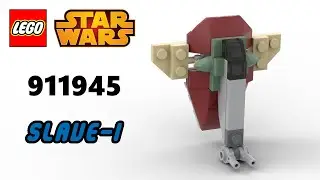 LEGO 911945 BOBA FETT'S SLAVE I | LEGO Starwars Magazine Gift Virtual Build