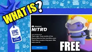What Is Discord Nitro in Hindi || Discord Nitro Free on epic games || Hindi
