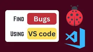 How to find errors using vs code extensions