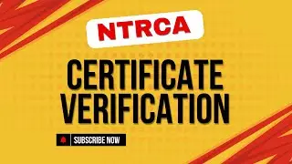 NTRCA সনদ যাচাই | NTRCA Certificate Verification Process | iSudip