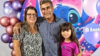 Aniversário da Ester,teve tempestade ,desmanchou tudooooo😳