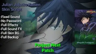 Fixed Julian Jujutsu Kaisen Skin Script | No Password | Project Next | Shogun