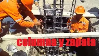 construction | Column placement and emptying shoe