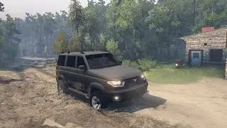 SpinTires 03.03.16 Uaz-Patriot Побережье