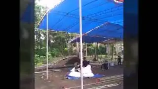 Proses Pemasangan tenda pernikahan dihalaman | Tenda dekorasi