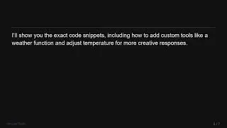 Build an AI Chatbot in 10 Mins with Vercel AI SDK 3.0