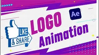 Trendy Logo Animation in After Effects - After Effects  - Simple Logo Animation