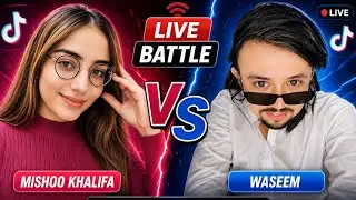 Mishoo Khalifa and Waseem 😘 || Punishment Match Mishoo Khalifa | Tik tok live 