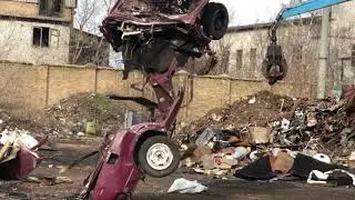 Утилізація ВАЗ 2107 на #металобрухт