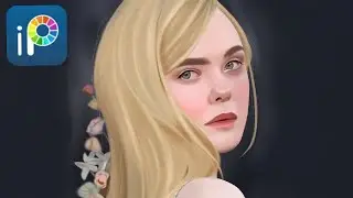[Ibis Paint X] Realistic Digital Painting process