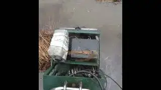 Утонул на мотоцикле в глубоком ручье №14в