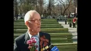 9 мая в парке Пушкина (Золотая лента)