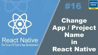 Change App Name in React Native