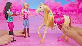Uma aventura com Barbie Detetive em A Grande Corrida de Cavalos 🐴🩷✨