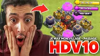 JE DEPENSE DES MILLIONS DE RESSOURCES POUR MON VILLAGE.. (clash of clans)