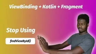 How to use ViewBinding in Kotlin + Fragments