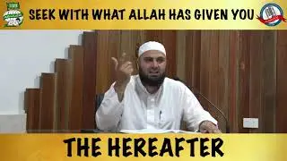 Seek With What Allah Has Giving You The Hereafter | Sh. Jalal Chami