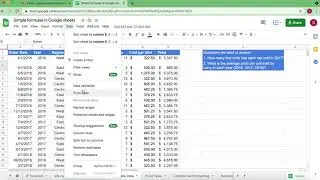 Simplest pivot table