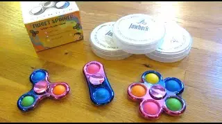 Pop Bubble Spinner | Colorful Fidget Spinners